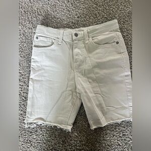 Art Class Beige Slim Shorts